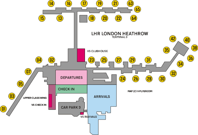 Heathrow Terminal 3 Facilities London Heathrow Airport Guide